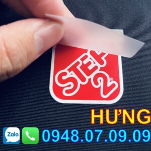 TEM NHÃN MÁC SIZE ÉP NHIỆT