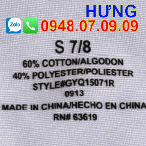 in mác quần áo