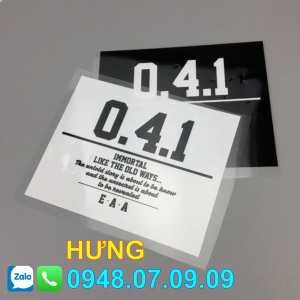nhãn in ép nhiệt