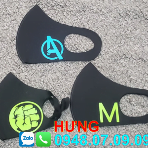 nhãn ép chuyển nhiệt khẩu trang