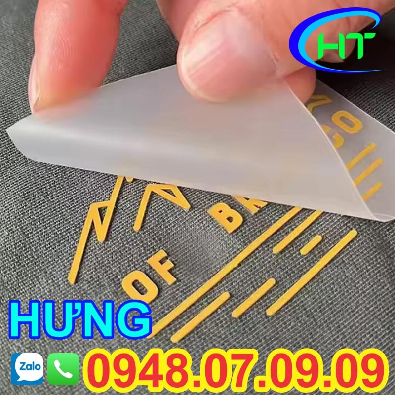 Tem ép nhiệt quần áo