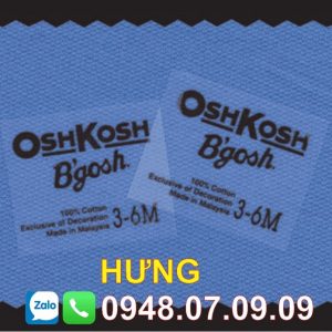 Nhãn ép chuyển nhiệt