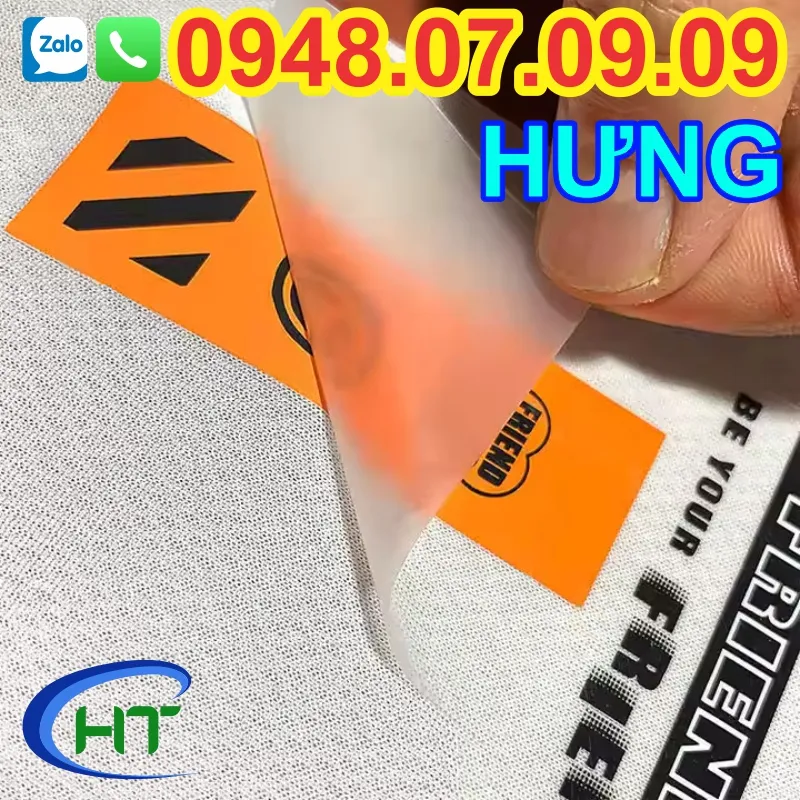 nhãn ép nhiệt chất lượng cao