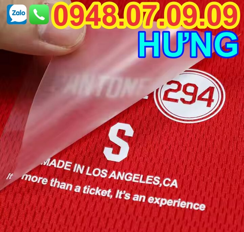 nhãn ép nhiệt quần áo Hưng Thanh
