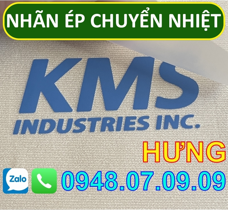 sử dụng nhãn ép chuyển nhiệt