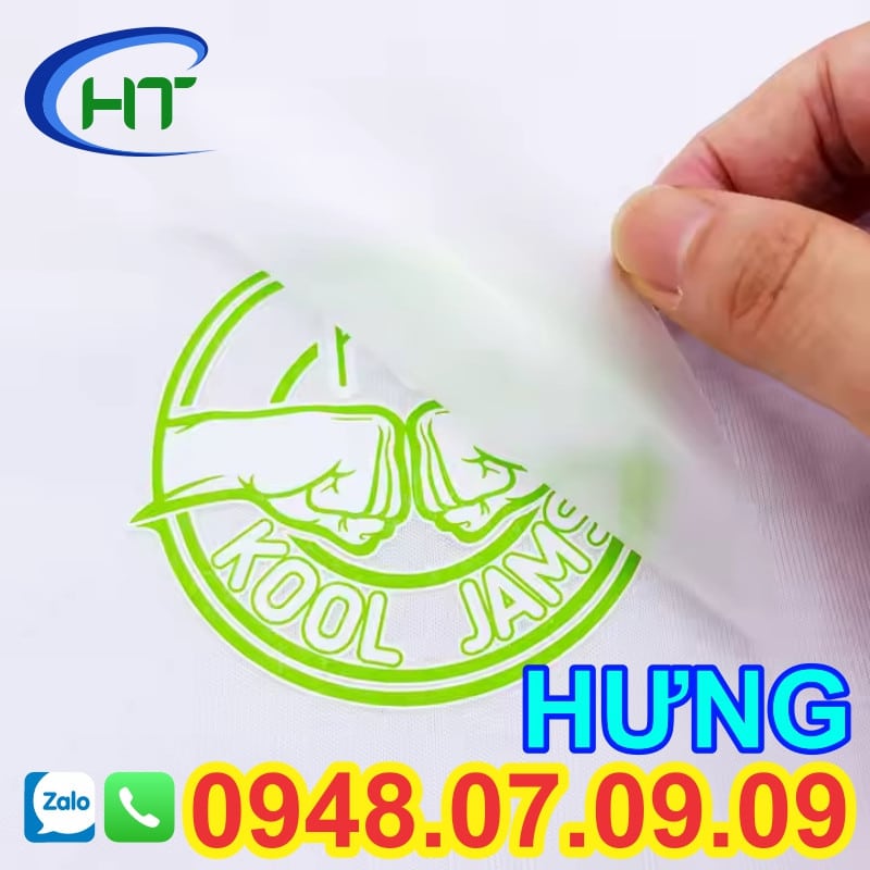 công nghệ nhãn ép quần áo