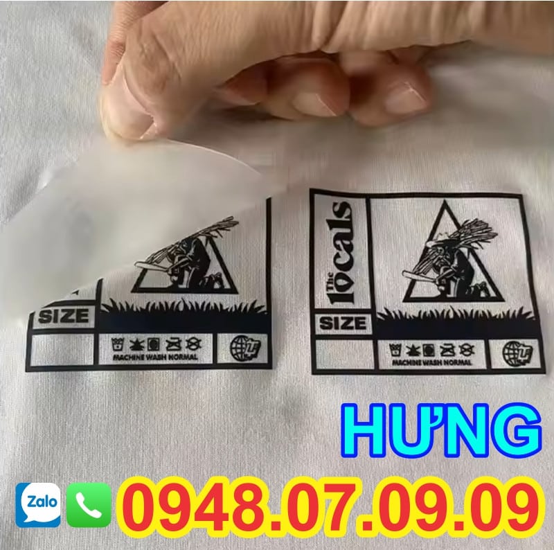 Nguyên tắc hoạt động và lợi ích của nhãn chuyển nhiệt quần áo 4.0