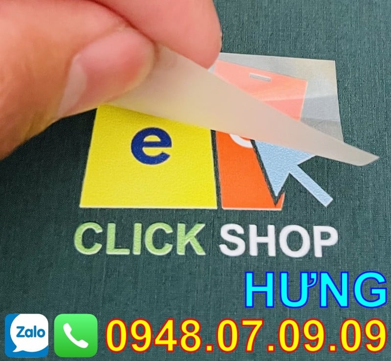 ✅ Ứng dụng tem in ép nhiệt quần áo trong cải tiến sản xuất ⭐️