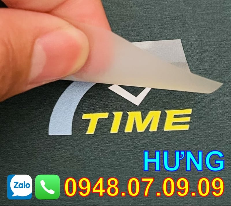 ✅ Ứng dụng tem in ép nhiệt quần áo trong cải tiến sản xuất ⭐️