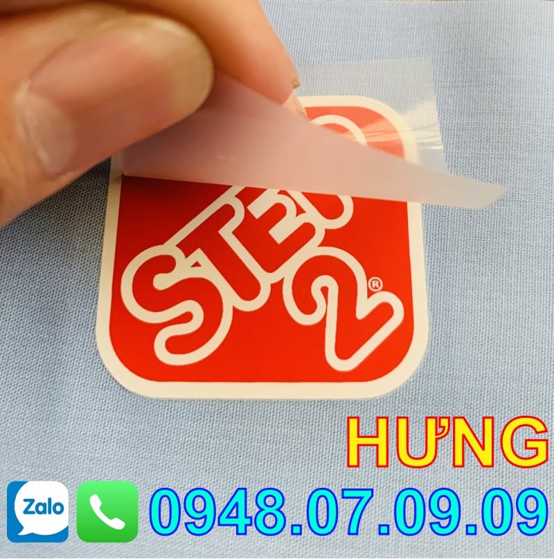 tem chuyển nhiệt quần áo