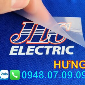 tem ép nhiệt quần áo cao cấp