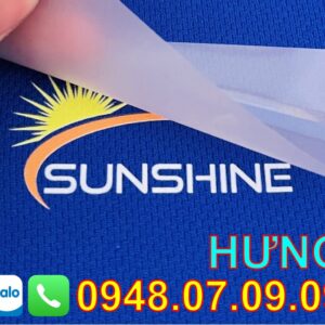 tem in ép nhiệt quần áo