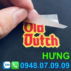 decal ép chuyển nhiệt