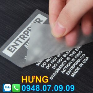 in pet ép nhiệt