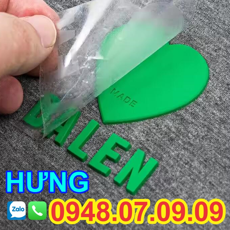 nhãn ép quần áo