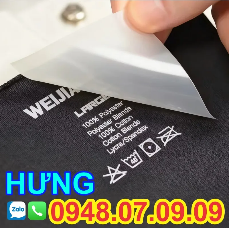 nhãn ép nhiệt giá tốt